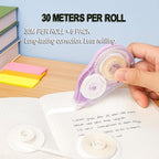 Aipker Correction Tape, Extra-Long 30 m Each – 590 ft Total, Easy-to-Use White - Image 4