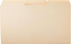 Amazon Basics Sturdy Manila File Folders, 1/3 Tabs in Assorted Positions - Image 3
