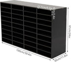 Literature Organizer with 36 Compartments | Adjustable Desktop File Sorter Mail - Image 4