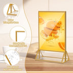 PPH-Sisy Acrylic Sign Holder 4 x 6 Clear Table Flyer Holder，Plastic Display - Image 4