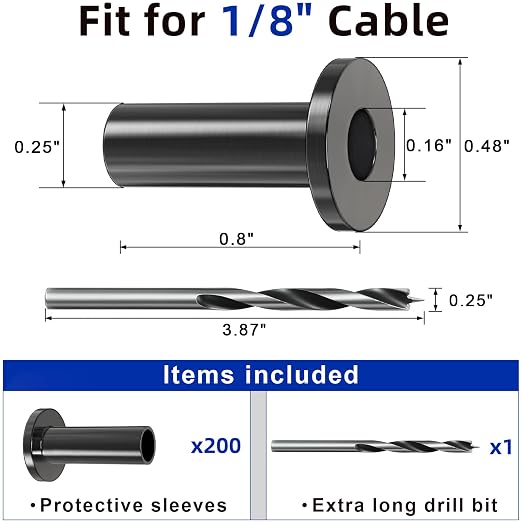 200 Pack Cable Railing Protector Sleeves - Image 7