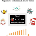 10.1'' Digital Clock, 1280*800p HD Extra Large Display, Dementia Clock - Image 8