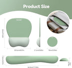 TECKNET Gel Mouse Pad with Wrist Rest, 3 in 1 Keyboard Wrist Rest - Image 7