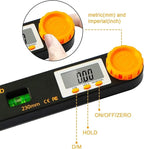 Rainyb Digital Angle Finder Tool 7inch 0-360 degree LCD Digital Protractor - Image 5