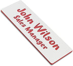 Custom Engraved Name Tag Badges by Unknown