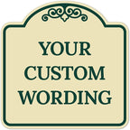 Custom Decorative Sign, Personalized Metal Sign by SigoSigns