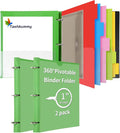 360 Pivotable Project Organizer, 2 Pack 3 Ring Binder by 360%C2%B0PivotableBinderNotebook