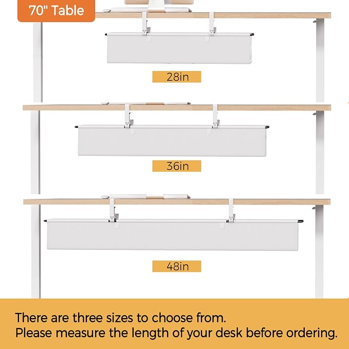 Under Desk Cable Management Tray - Image 6