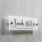 Personalized Office Door Sign, Custom Acrylic Name Plate - Image 3