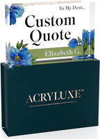 Custom Acrylic Sign Personalized, Custom Desk Name Plate, 18 Styles, by MySignCenter