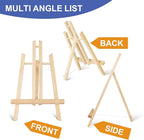 ESRICH 16Pack 11.8" Wood Easels, Tabletop Easel - Image 3