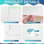 Yeaqee 125 Pack 2 Pockets Glossy Laminated Paper Folder First Day of School - Image 3