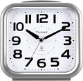 Tinload 5.5" Large Analog Alarm Clock Silent Non Ticking, Gentle Wake, Beep by Tinload