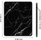 Auhoahsil Mouse Pad, 12 x 10 in Nature Marble Theme Computer Mouse Pad - Image 7