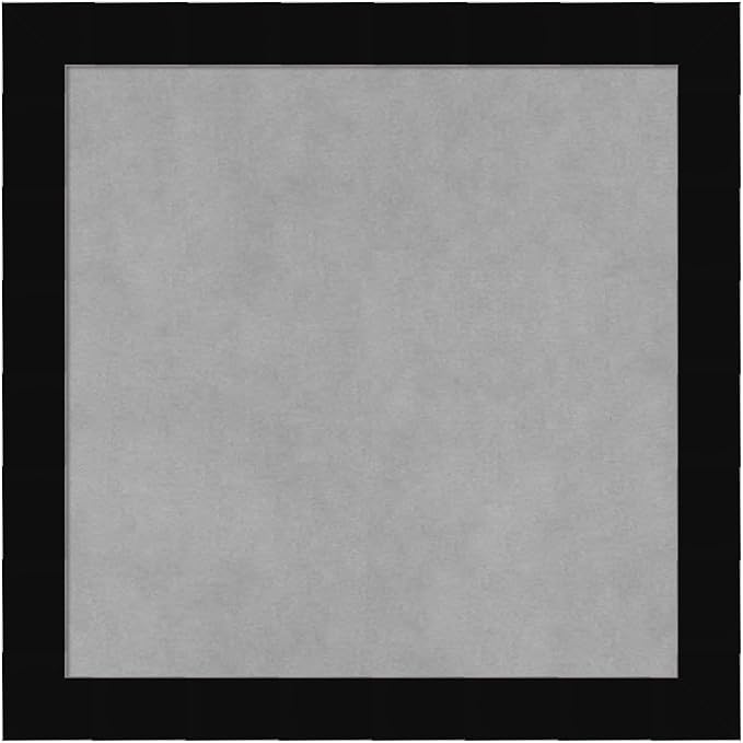 Amanti Art Black Framed Magnetic Board 19x19 Small Vision Board by AmantiArt