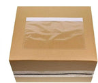 BEUYI Clear 7.5'' x 5.5'' Packing List Envelopes, Shipping Label Pouches/Sleeves - Image 2