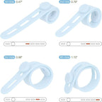 Donruby 24Pcs Silicone Cable Ties - Image 3