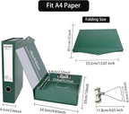 URbantin 6 Pack Foldable Plastic Box Files A4 - Image 3
