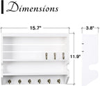 Mutsault Key Holder for Wall, Mail Organizer Wall Mounted - Image 3