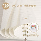 Spiral Notebook-5.75" x 8.125" College Ruled Journal - Image 4