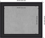 Amanti Art Black Framed Magnetic Board 25x29 Medium Vision Board - Image 2