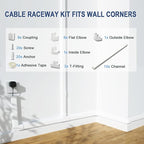 Cord Cover Raceway Kit - Image 7
