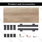 FRMSAET Furniture Accessories Office Product Desk Suits Hardware 20/24/30 - Image 4