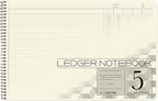 BookFactory Accounting Ledger Notebook/Large 5 Column Accounting Ledger by BookFactory