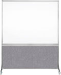 DivideWrite Mobile Whiteboard | Double Sided Dry Erase Board | Portable Office by VERSARE