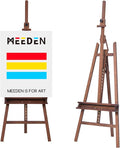 MEEDEN Large Painters Easel Adjustable Solid Beech Wood Artist Easel, Studio by MEEDEN