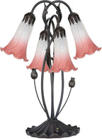 Bieye LS06 Lily Flower Blown Glass Lampshade - Image 6