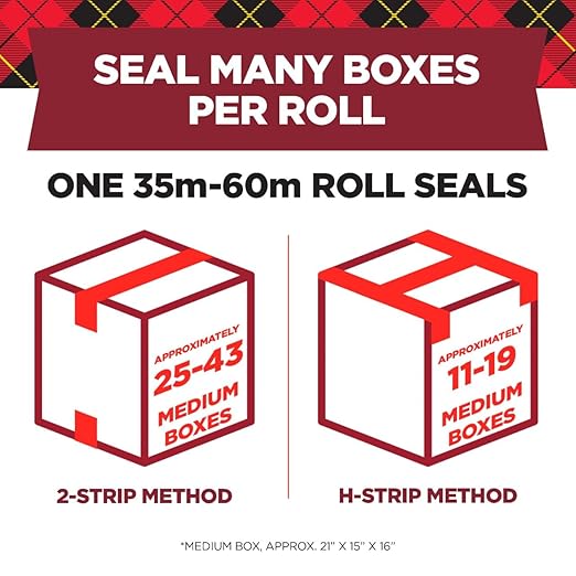 Scotch Secure Seal Packaging Tape, Packing Tape - Image 3