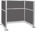 Versare Pre-Configured Hush Panel Electric Cubicle | Workstation Divider Walls by VERSARE