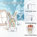 QYUVK You Are So Love Acrylic Cosmetic Holder, Storage Box - Image 2