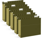 Extra Capacity Hanging File Folders, RAZCC 30 Pack Letter Size Reinforced by RAZCC