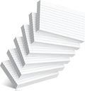 300 Count Index Cards 3 x 5 Inch Ruled White Index Cards, Flash Cards College by Nichela