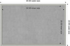 Amanti Art Silver Framed Magnetic Board 22x34 Large Vision Board - Image 3