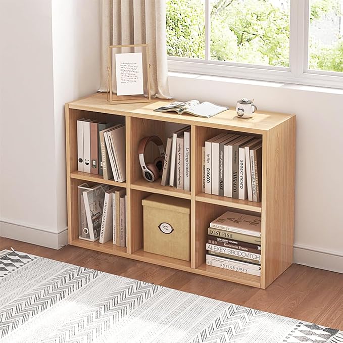 NELYE 6 Cube Organizer Bookcase by NELYE