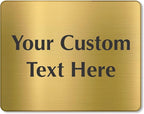 SmartSign Custom Brass Sign - Image 6