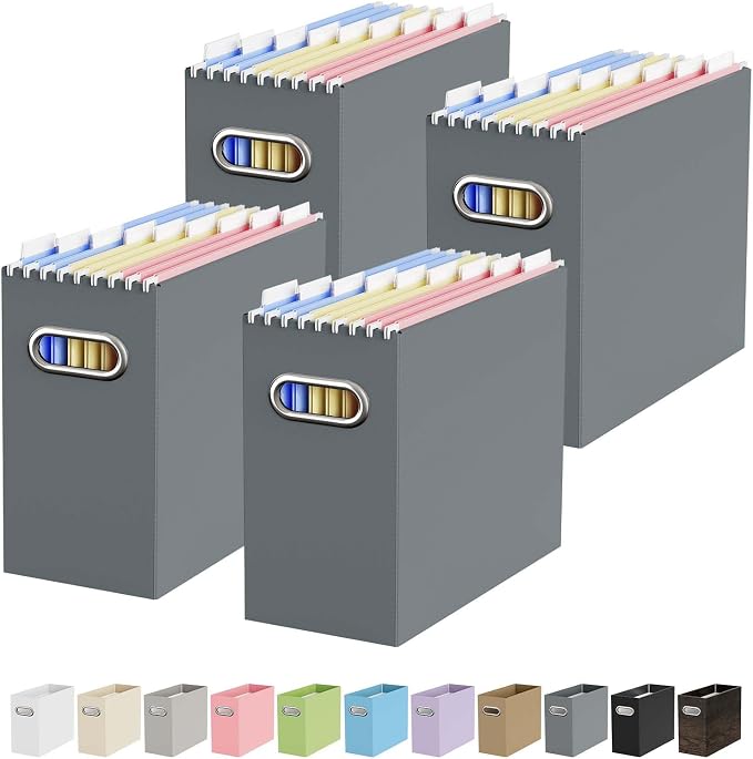 Oterri Cardboard File Organizer Box by Oterri