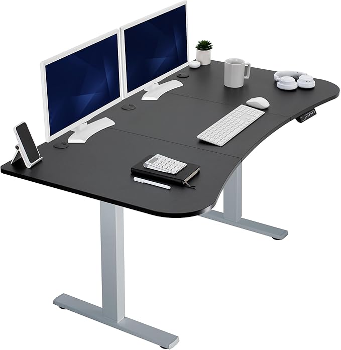 VIVO Electric 63 x 32 in Standing Desk, Memory Height Adjustment, 1B Series by VIVO