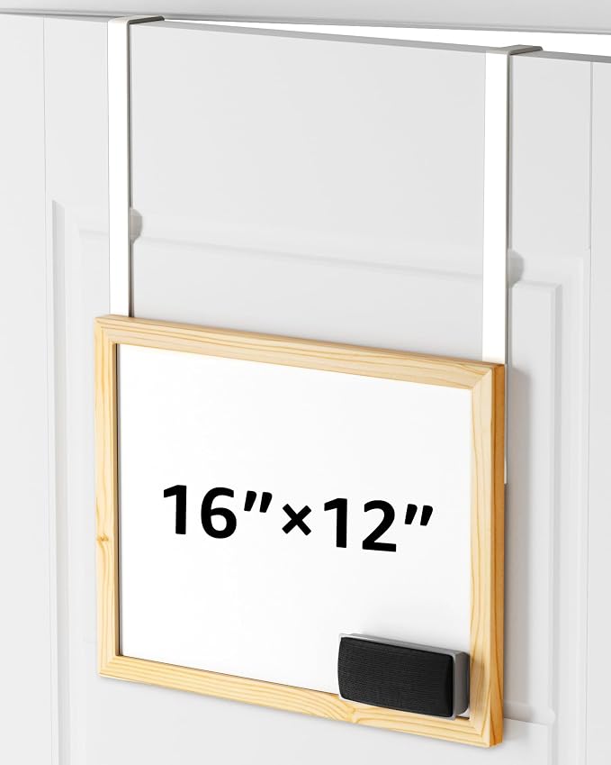 Over The Door Whiteboard, Small White Board by Bulado