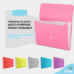 Accordion File Organizer, 13 Pocket Expanding File & Cover Folder - Image 4