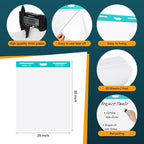 OLenyer Super Sticky Easel Pad, 25x 30IN, Large Self Stick Flip Chart Paper - Image 4