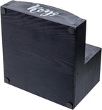 MyGift Urban Modern Mail Holder and Key Organizer Tray in Black Stained Solid - Image 7