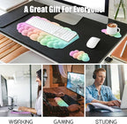 Ergonomic Wrist Rest for Keyboard, Soft Memory Foam Cloud Keyboard Stand Pad - Image 7