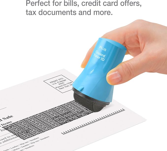 Guard Your ID Wide Advanced Roller 2.0 Identity Theft Prevention Security Stamp - Image 6
