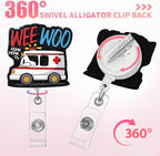 Aoryalps Wee WOO Retractable Badge Reel Holder Retractable - Image 4