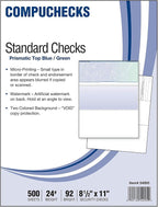 Compuchecks Check on Top Blank Check Paper by Compuchecks