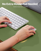 YSAGi Leather Desk Protector, Office Mat, Large Mouse Pad, Non-Slip PU Leather - Image 3